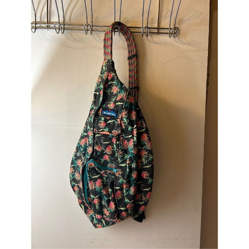 Kavu bag fire‎ cracker big rope crossbody 20"x11"
